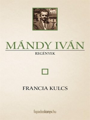 cover image of Francia kulcs